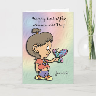 Butterfly Awareness Day June 6 Card