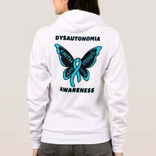 Butterfly/Awareness...Dysautonomia Hoodie