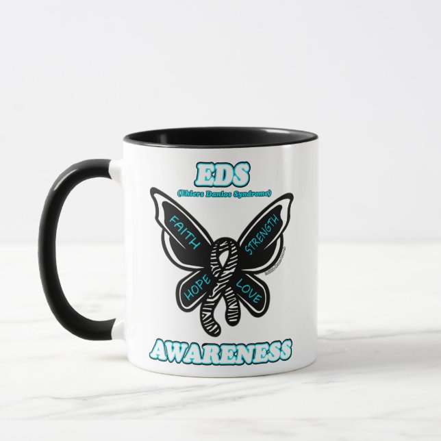 Butterfly/Awareness...EDS Mug (Left)