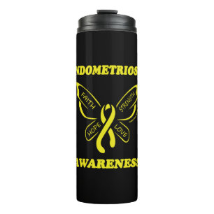Butterfly/Awareness...Endometriosis Thermal Tumble Tumbler