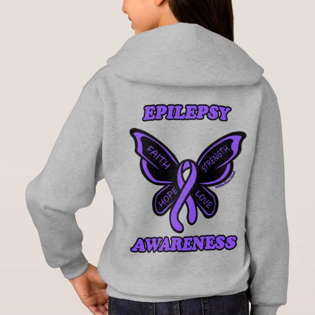 Butterfly/Awareness...Epilepsy (Back)