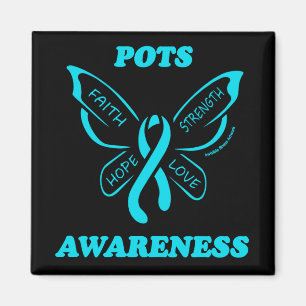 Butterfly/Awareness...POTS Magnet