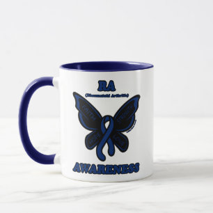 Butterfly/Awareness...Rheumatoid Arthritis Mug