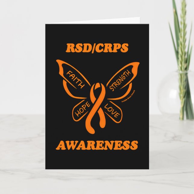Butterfly/Awareness...RSD/CRPS Card (Front)