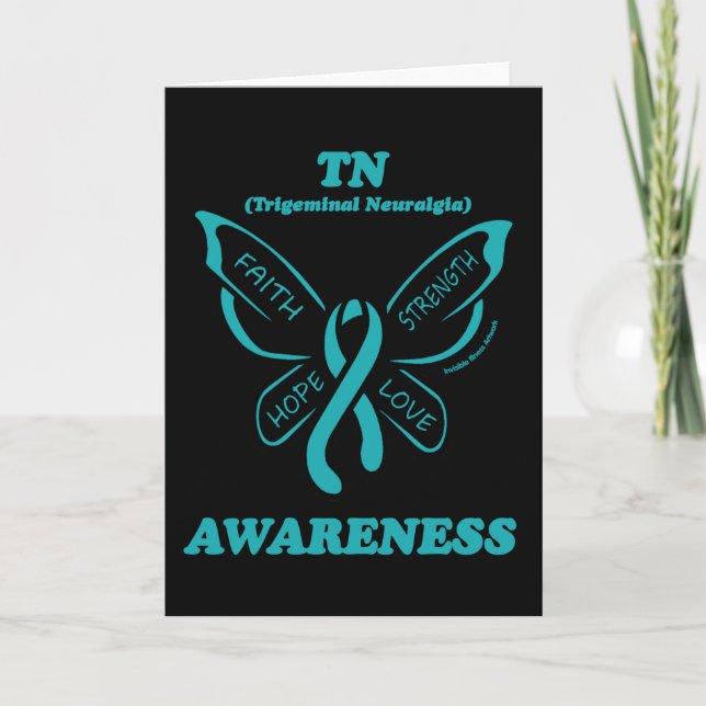 Butterfly/Awareness...TN Card (Front)