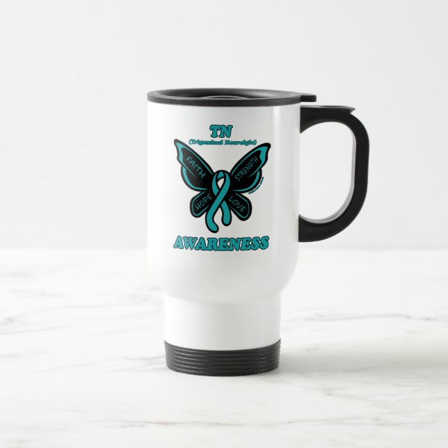 Butterfly/Awareness...TN Travel Mug (Right)