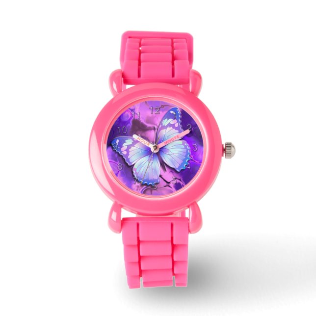 Butterfly B1 Watch & Numeral Options (Front)