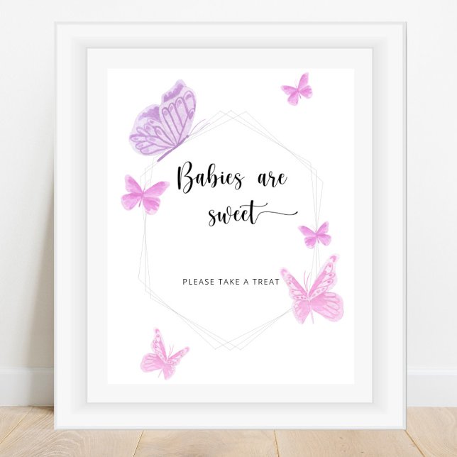 Butterfly babies are sweet  poster (Creator Uploaded)