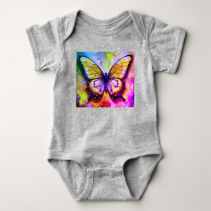 Butterfly baby bodysuit