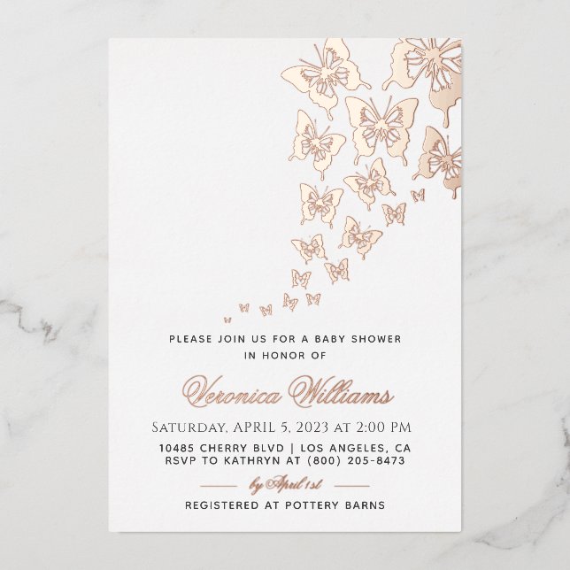 Butterfly Baby Shower (Front)