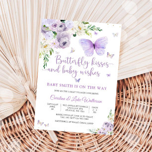 Butterfly Baby Shower Invitation