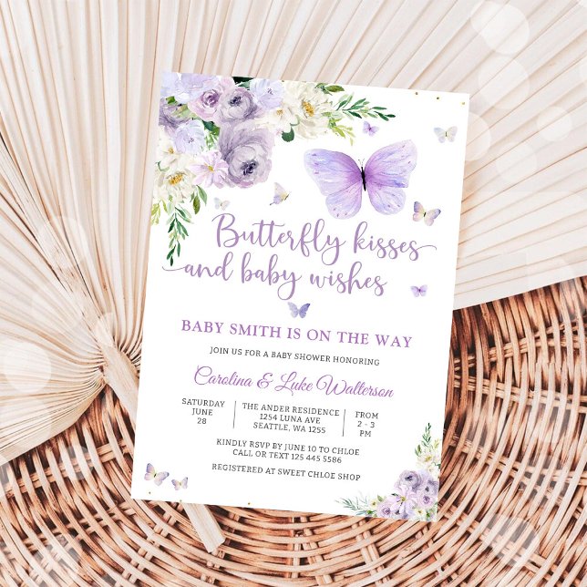 Butterfly Baby Shower Invitation (Creator Uploaded)