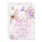 Butterfly Baby Shower Purple Floral Pink Girl 