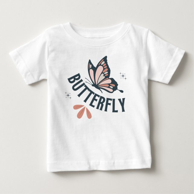 Butterfly  baby T-Shirt (Front)