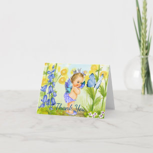 Butterfly Baby Thank You Card