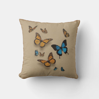 Butterfly Ballet Throw Pillow