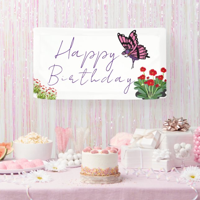 Butterfly Banner (Party)