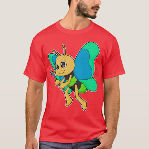 Butterfly Baseball Baseball bat T-Shirt