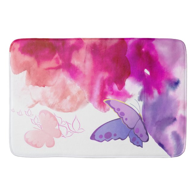 butterfly bath mat (Front)