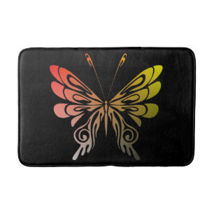 Butterfly Bath Mat