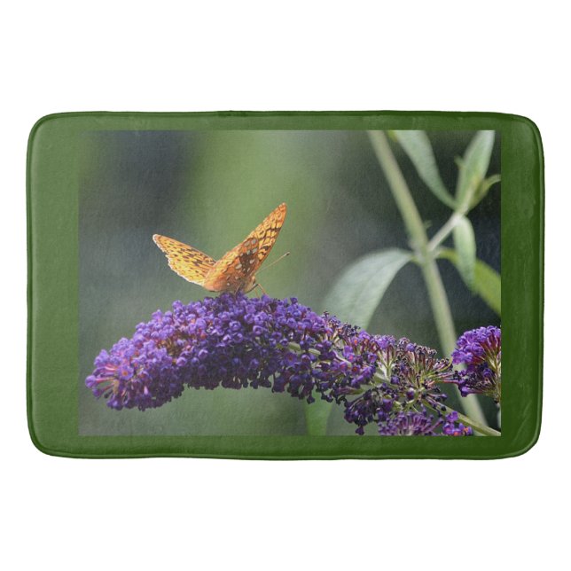 Butterfly Bath Mat (Front)