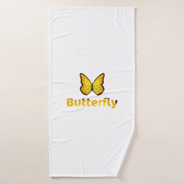 Butterfly Bath Towel (Bath Towel)