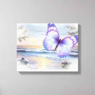 Butterfly Beach Canvas Print
