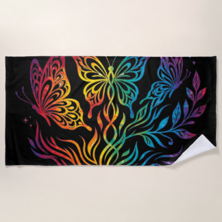 Butterfly Beach Towel