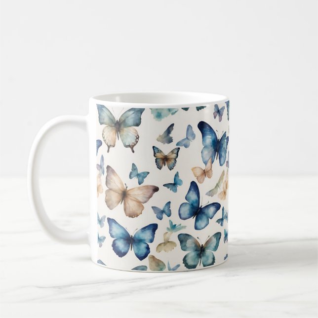 Butterfly Beauties Coffee Mug (Left)