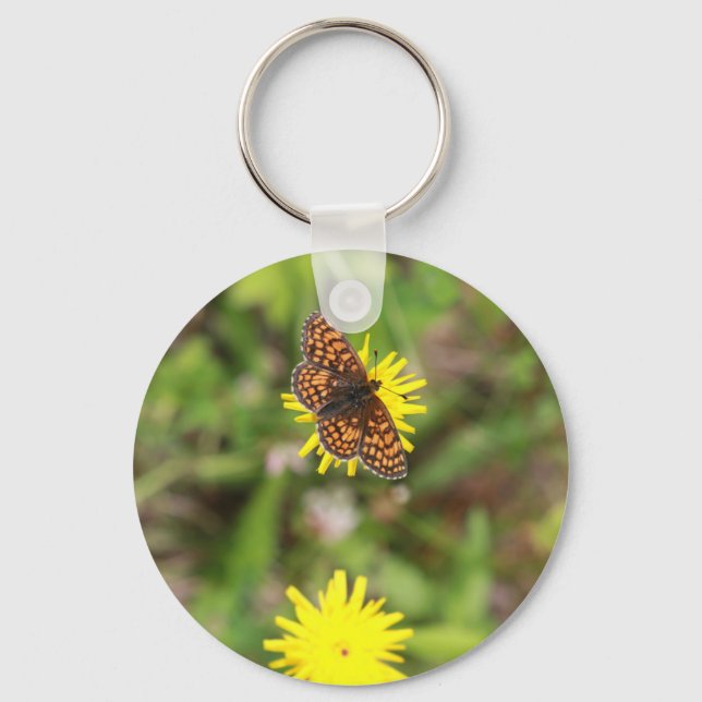 Butterfly - Beautiful! Key Ring (Front)