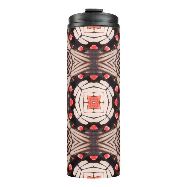 Butterfly, Beautiful seamless pattern made from bu Thermal Tumbler (Front)