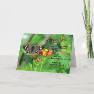 Butterfly Beauty Greeting Card