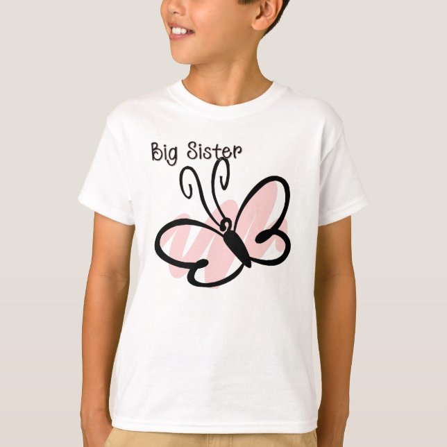 Butterfly - Big Sister T-Shirt (Front)