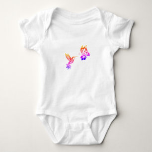 Butterfly & Bird Baby Bodysuit