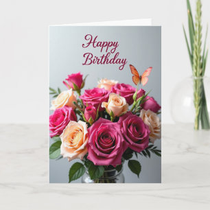 Butterfly Birthday Bloom Card