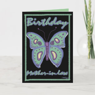 Butterfly Birthday Family Specific Card