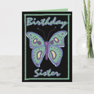 Butterfly Birthday Family Specific Card