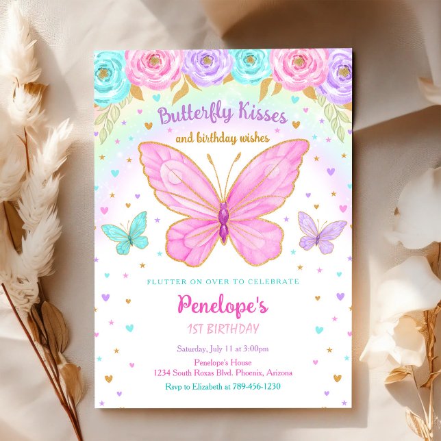 Butterfly Birthday Invitation (Creator Uploaded)