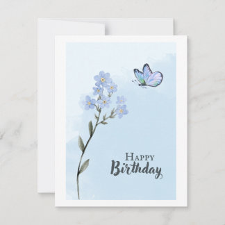 "Butterfly Birthday Wishes"