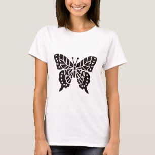 Butterfly Black and White T-Shirt