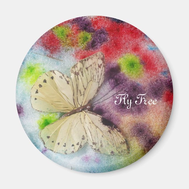 Butterfly Blessings Magnet (Front)