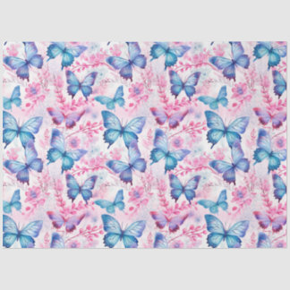 Butterfly Bliss Pattern Decoupage Tissue Paper
