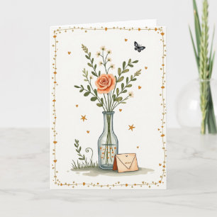 Butterfly Bloom Birthday Card