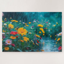 Butterfly Blossom Haven – Vibrant Floral Harmony