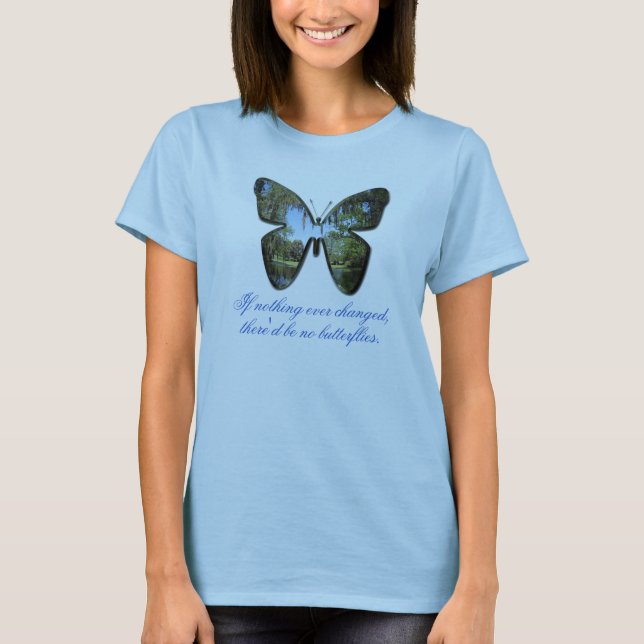 Butterfly Blouse T-Shirt (Front)