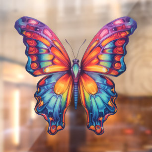 Butterfly Blue Orange Wings