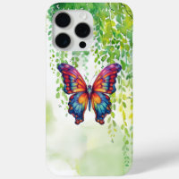 Butterfly Blue Orange Wings