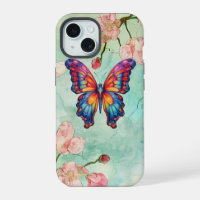 Butterfly Blue Orange Wings