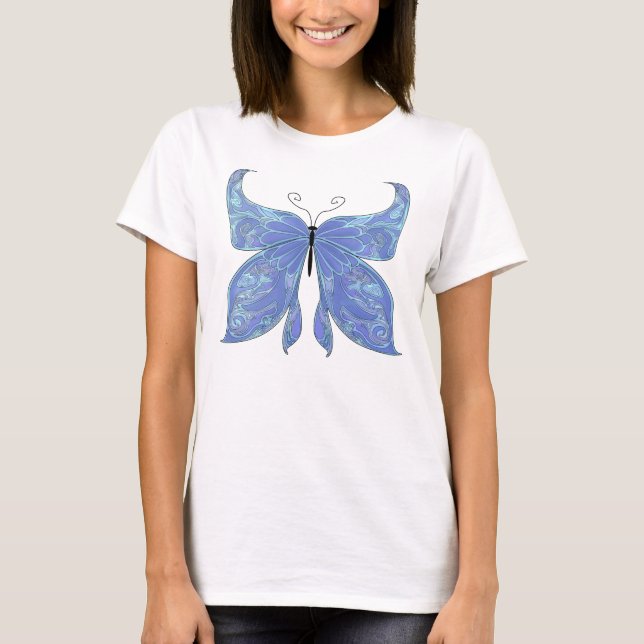 Butterfly Blue T-Shirt (Front)