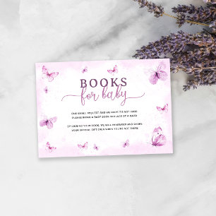 Butterfly Books For Baby Enclosure Card